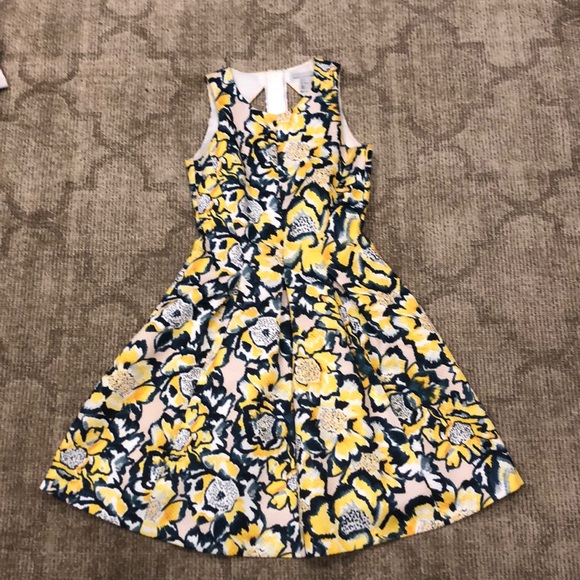 H&M Dresses & Skirts - H&M Yellow Green White Summer Flower Dress Sz 6